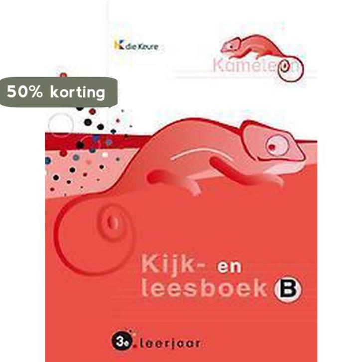 Kameleon taal 3 - kijk- en leesboek B 9789086613793, Boeken, Schoolboeken, Zo goed als nieuw, Verzenden