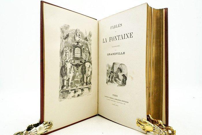 Jean De La Fontaine / Grandville - Fables de La Fontaine -, Antiquités & Art, Antiquités | Livres & Manuscrits
