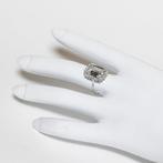 Zonder Minimumprijs - Statement ring - 18 karaat Witgoud -, Handtassen en Accessoires