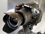 Nikon D5200 AF-P Nikkor 18-55mm (1345 clicks) KIT TOP, Audio, Tv en Foto, Nieuw