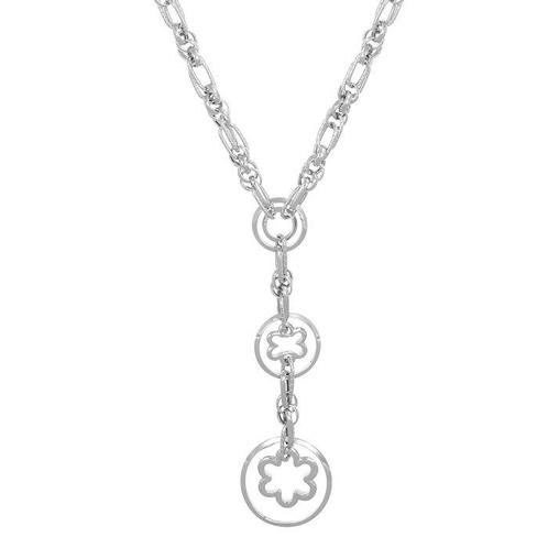 Ketting met hanger - 18 karaat Witgoud, Handtassen en Accessoires, Antieke sieraden