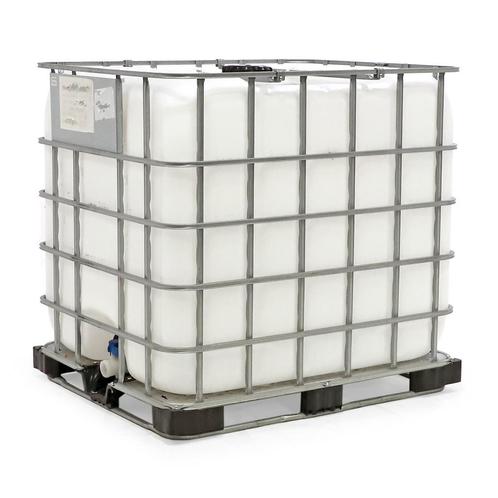 Gebruikte IBC Container vloeistofcontainer 1000 ltr, Tuin en Terras, Regentonnen, Gebruikt, Ophalen of Verzenden