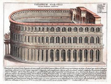 Italië - Theater van Marcellus, Rome; G. Lauro - Theatrum, Boeken, Nieuw