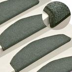 vidaXL Trapmatten 15 st 65x24x4 cm Donkergroen Halfrond, Verzenden, Nieuw