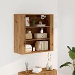 vidaXL Wandkast 80x33x80 cm bewerkt hout artisanaal, Huis en Inrichting, Kasten | Overige, Verzenden, Nieuw