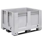 Palletbox kunststof gesloten 120x100x76cm nieuw 2e keus, Ophalen of Verzenden