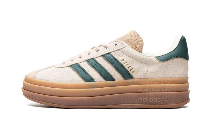 Adidas Gazelle Bold Cream Collegiate Green - Maat 41 1/3 EU, Kleding | Heren, Schoenen, Ophalen of Verzenden