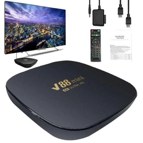 V88 Mini 8K TV Box Mediaspeler Android Kodi - 8GB RAM -, TV, Hi-fi & Vidéo, Accessoires de télévision, Envoi