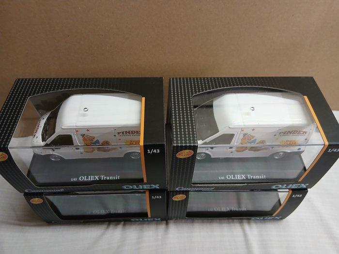 OLIEX/CARARAMA 1:43 - Modelauto (4) - TRANSIT -, Hobby & Loisirs créatifs, Voitures miniatures | 1:5 à 1:12