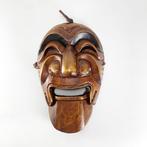 Mask - Houten Noh/Kygen oudere rolmasker () (Zonder, Antiek en Kunst