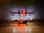 Becks glazen neonbord - Becks Glass Neon Sign -