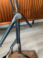 Staande lamp Industrieel Looplamp Jaren 50, metaal hand, Antiek en Kunst