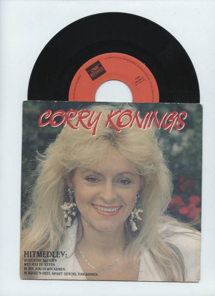 Corry Konings – Hitmedley / Jij Hebt Me Bedrogen (1-7-Vinyl, CD & DVD, Vinyles Singles, Enlèvement ou Envoi