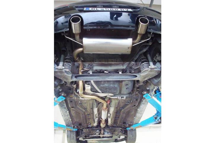 Rieger einddemper links/rechts (1x 115x85mm) Type 32 | Corsa, Auto-onderdelen, Uitlaatsystemen, Nieuw, Opel, Verzenden