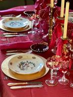 Nappe en organza pour occasions festives, brodée à la main