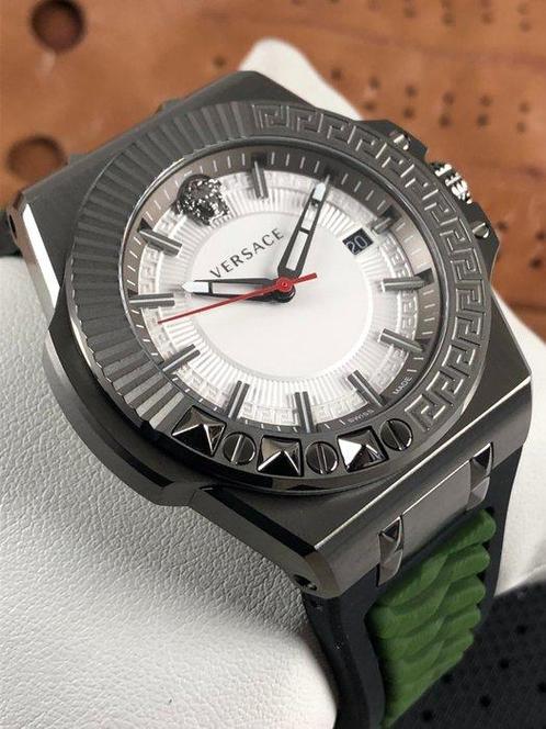 Versace - Chain Reaction - VEDY004 - Heren - 2020+, Handtassen en Accessoires, Horloges | Heren