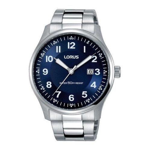 Lorus RH937HX9 horloge heren - zilver - edelstaal (Horloges), Handtassen en Accessoires, Uiterlijk | Parfum, Nieuw, Verzenden