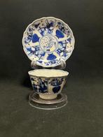Soucoupe, Tasse - Porcelaine - Chine - Kangxi (1662–1722), Antiquités & Art