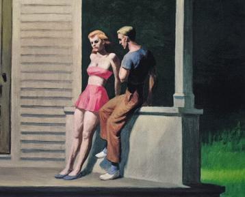 Edward Hopper (1882-1967) (after) - Summer Evening, 1947