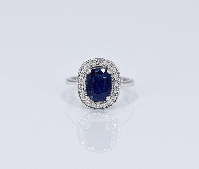 Zonder minimumprijs - Ring - 18 karaat Witgoud - 3.58ct. tw., Bijoux, Sacs & Beauté, Bagues