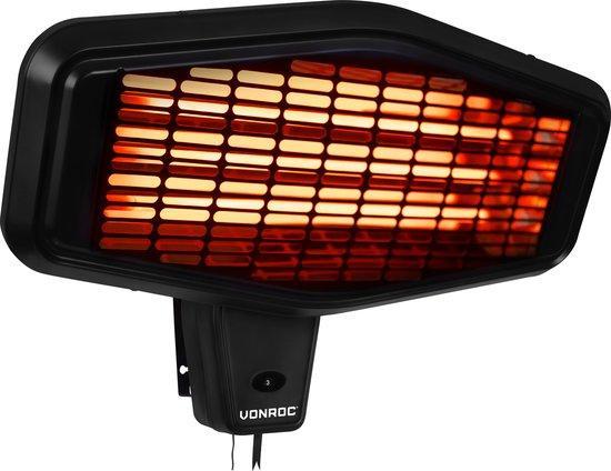 2dekans | VONROC Sfeervolle terrasverwarmer – Amiata 2200W –, Doe-het-zelf en Bouw, Gereedschap | Overige machines, Ophalen of Verzenden