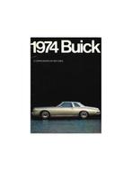 1974 BUICK PROGRAMMA BROCHURE ENGELS (USA), Nieuw