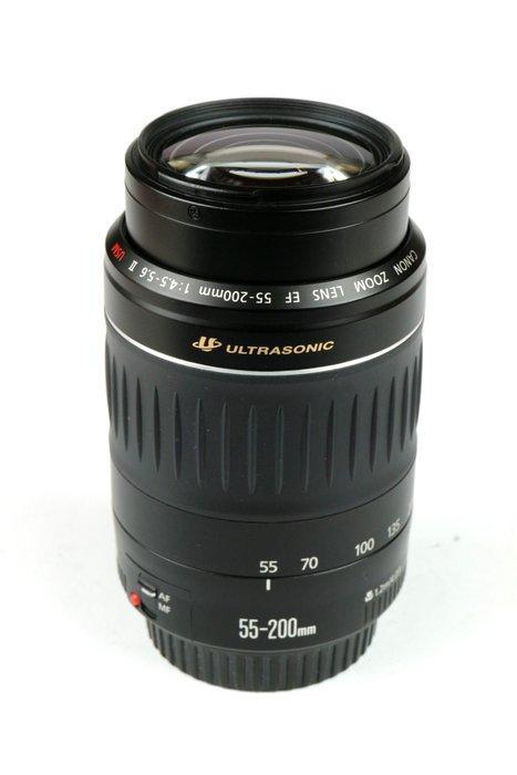 Canon EF 55-200mm f/4.5-5.6 II USM tele zoom lens, Audio, Tv en Foto, Fotocamera's Digitaal