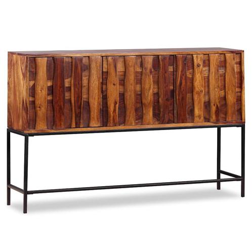 vidaXL Dressoir 120x30x80 cm massief acaciahout, Huis en Inrichting, Kasten | Dressoirs, Nieuw, Verzenden