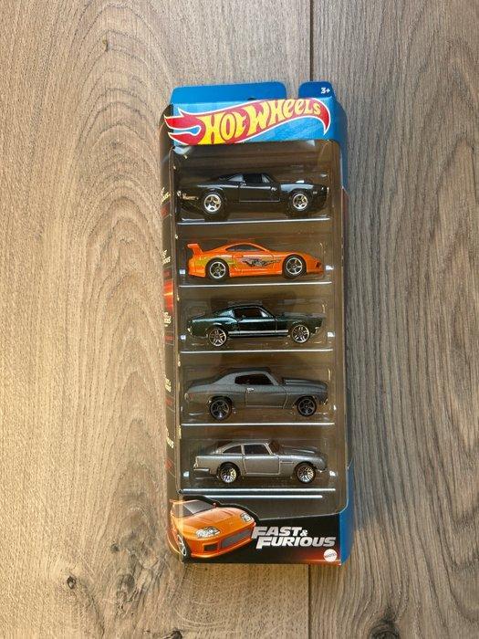 Hot Wheels 1:64 - Modelauto (15) - Hot Wheels 5-pack: Fast &, Hobby & Loisirs créatifs, Voitures miniatures | 1:5 à 1:12