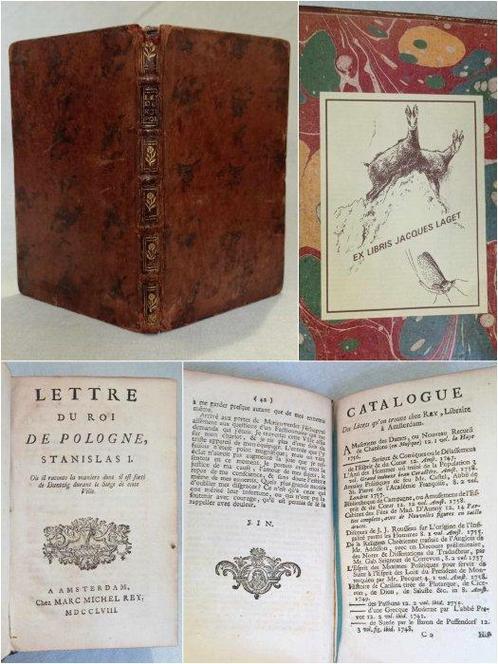 Stanislas Leszczynski - Lettre du roi de Pologne, Stanislas, Antiquités & Art, Antiquités | Livres & Manuscrits