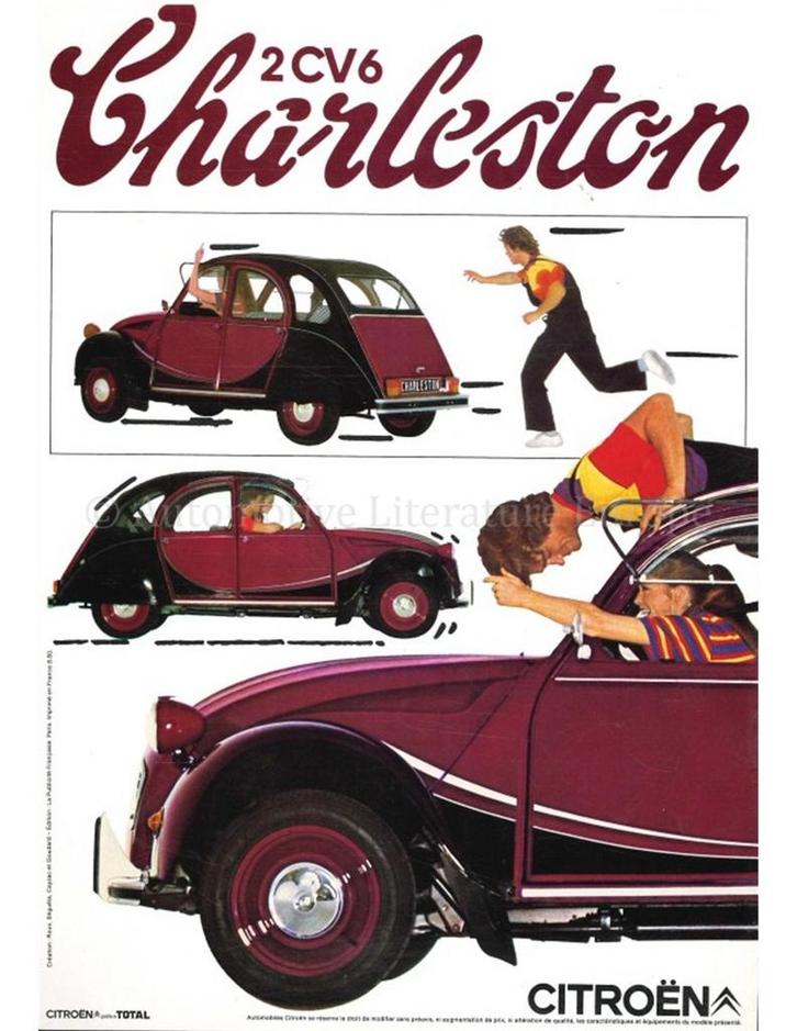 1981 CITROEN 2CV LEAFLET FRANS, Livres, Autos | Brochures & Magazines