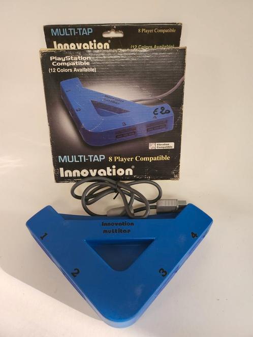 Innovation Multi-map Blue in doos Playstation 1, Games en Spelcomputers, Spelcomputers | Sony Consoles | Accessoires, Zo goed als nieuw