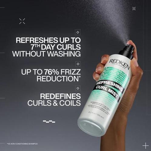 Redken Refreshing Curl Mist (Texturizing Spray), Handtassen en Accessoires, Uiterlijk | Haarverzorging, Nieuw, Verzenden