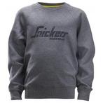 Snickers 7509 kinderen junior logo sweatshirt - 3400 - dark