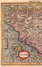 Italië - Toscane; J. Hondius / Mercator - Tuscia - 1607, Boeken, Atlassen en Landkaarten, Nieuw