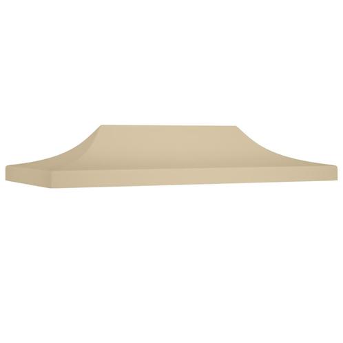 vidaXL Partytentdak 270 g/m² 6x3 m beige, Tuin en Terras, Partytenten, Nieuw, Verzenden