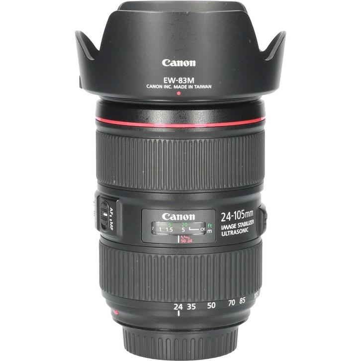 Tweedehands Canon EF 24-105mm f/4L IS II USM CM6460, Audio, Tv en Foto, Foto | Lenzen en Objectieven, Overige typen, Gebruikt