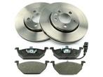 Remmenset, remschijf + remblokken voorzijden audi a3 golf 4, Ophalen of Verzenden