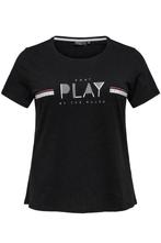 Shirt JANICE ONLY Play tekst voor maat 52/54, Kleding | Dames, Nieuw, Verzenden