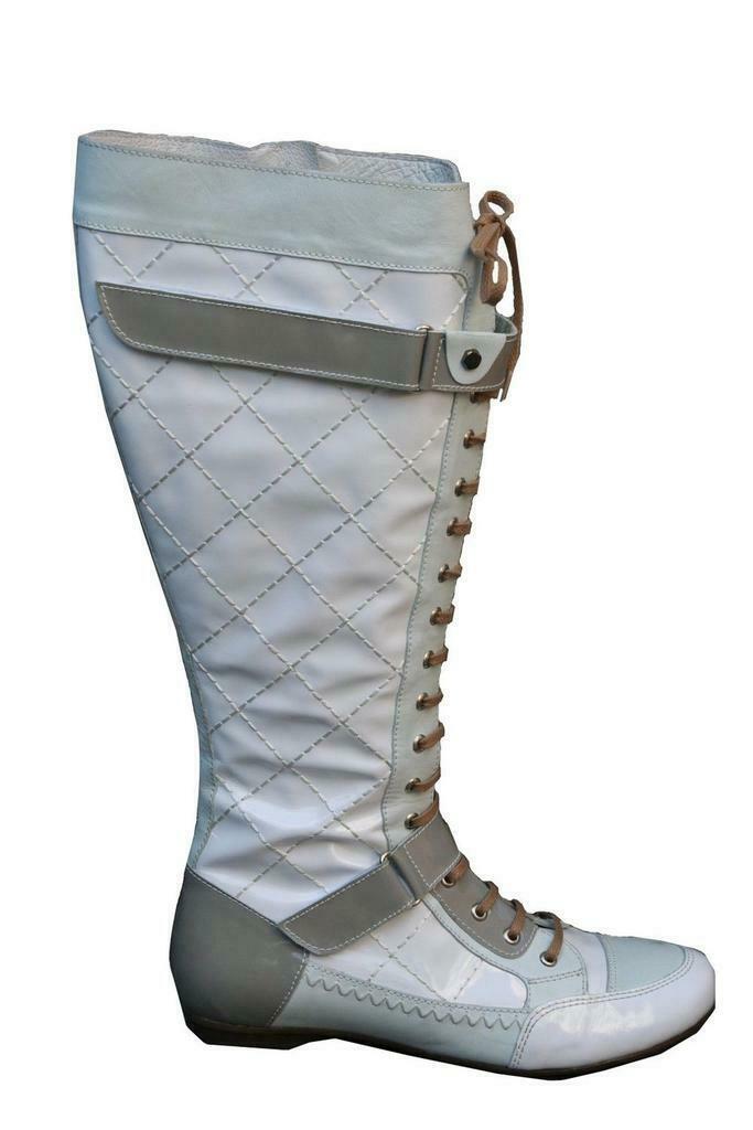 Bladelli laars gestikt lak veter voo maat s40, Kleding | Dames, Schoenen, Verzenden