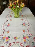 Vroege 20e eeuw katoenen appliqué tafellinnen. - Textiel -
