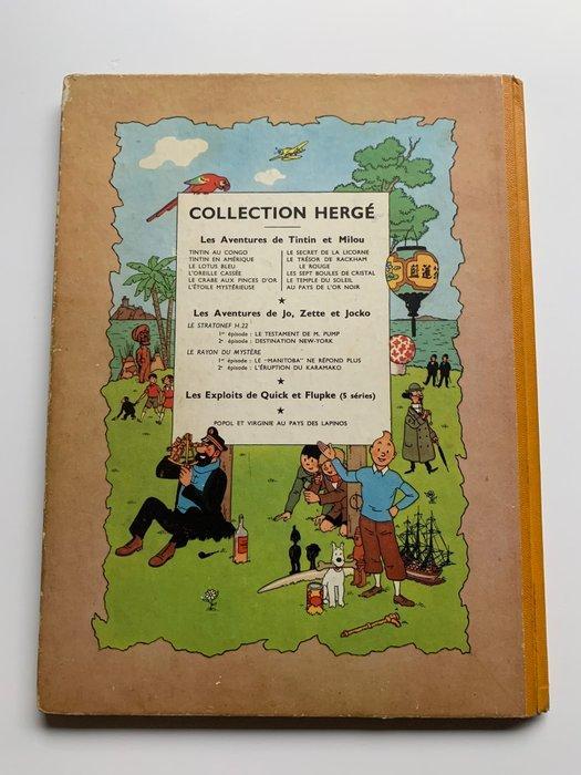 Tintin T15 - Au pays de lor noir (B7) - C - 1 Album -, Livres, BD