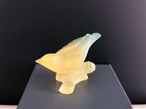 Daum - Miniatuur figuur - Oiseau pâte de verre dans les tons, Antiek en Kunst, Antiek | Glaswerk en Kristal