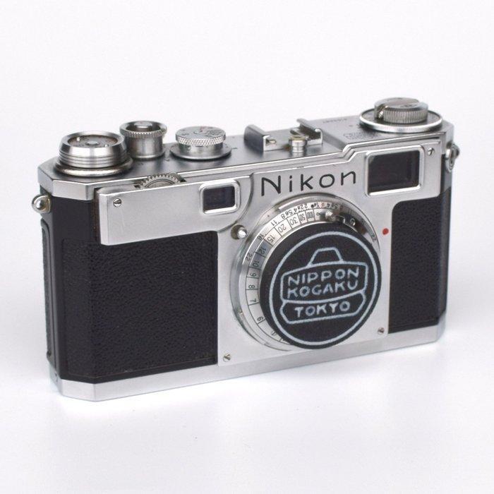 Nikon S2 body met EP logo Meetzoeker camera, Audio, Tv en Foto, Fotocamera's Analoog