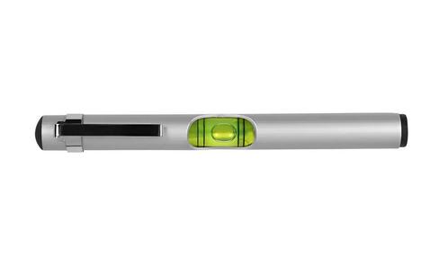 Waterpas pen aluminium met clip – 13 cm, Doe-het-zelf en Bouw, Gereedschap | Overige machines, Nieuw, Verzenden