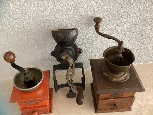 Koffiemolen (3) - Gietijzer, Antiek en Kunst, Antiek | Keukengerei