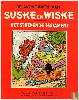 Suske en Wiske - Het sprekende testament - 1958, Boeken, Stripverhalen, Zo goed als nieuw, Eén stripboek, Verzenden