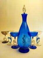 Bimini - Drinkset (6) - Lauscha - Glas-in-lood - art-deco