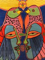 Corneille (1922-2010) - Tapis Splendeur des Tropiques, Antiek en Kunst