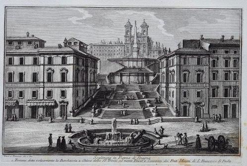 Giuseppe Vasi (1710-1782) - Giovanni Battista Piranesi, Antiquités & Art, Antiquités | Autres Antiquités